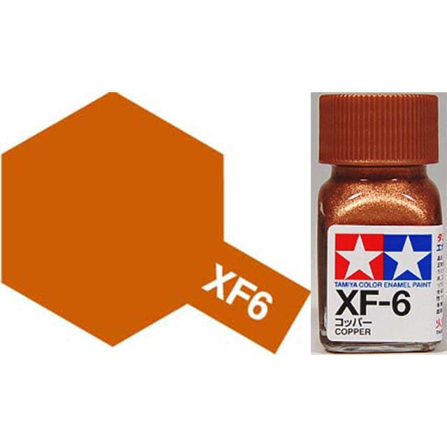 XF-6 Flat Copper Enamel Paint