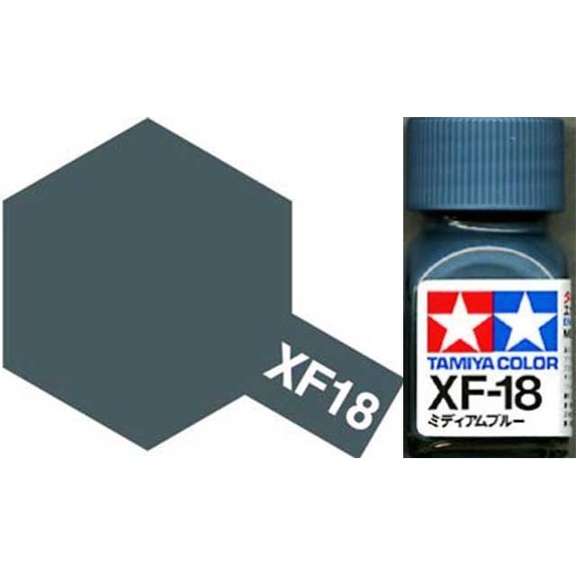 XF-18 Medium Blue Enamel Paint