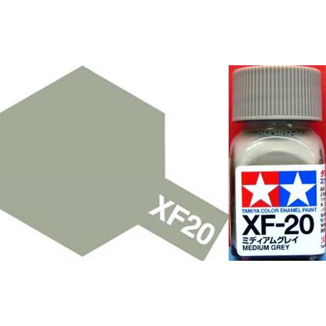 XF-20 Medium Grey Enamel Paint