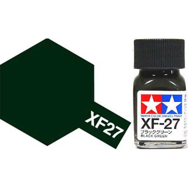 XF-27 Black Green Enamel Paint