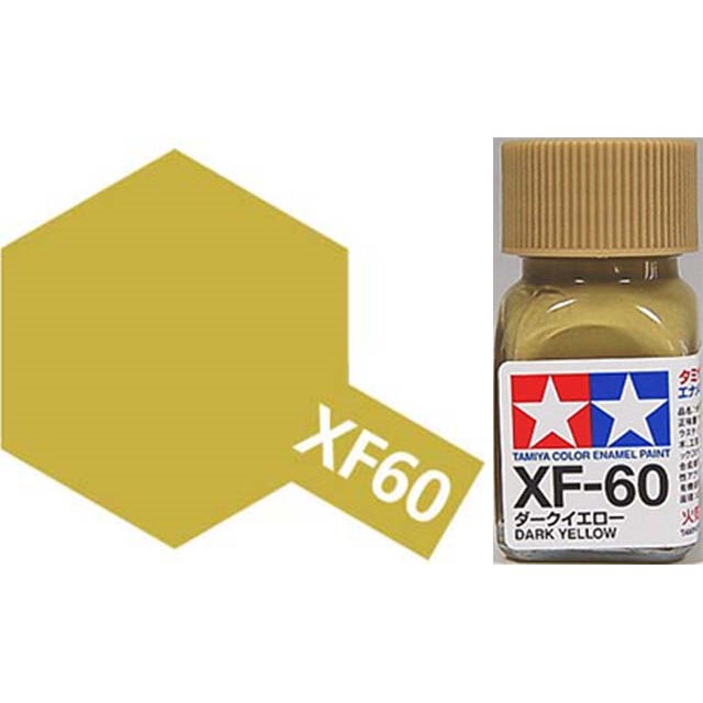 XF-60 Dark Yellow Enamel Paint