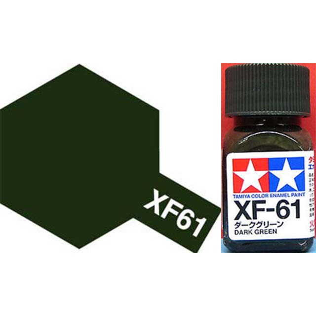 XF-61 Dark Green Enamel Paint
