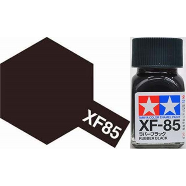 XF-85 Rubber Black Enamel Paint