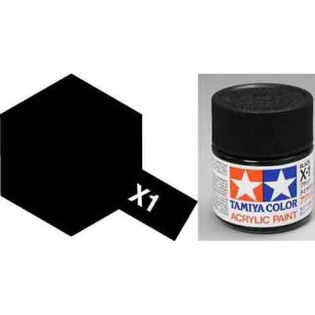 X-1 Black Acrylic