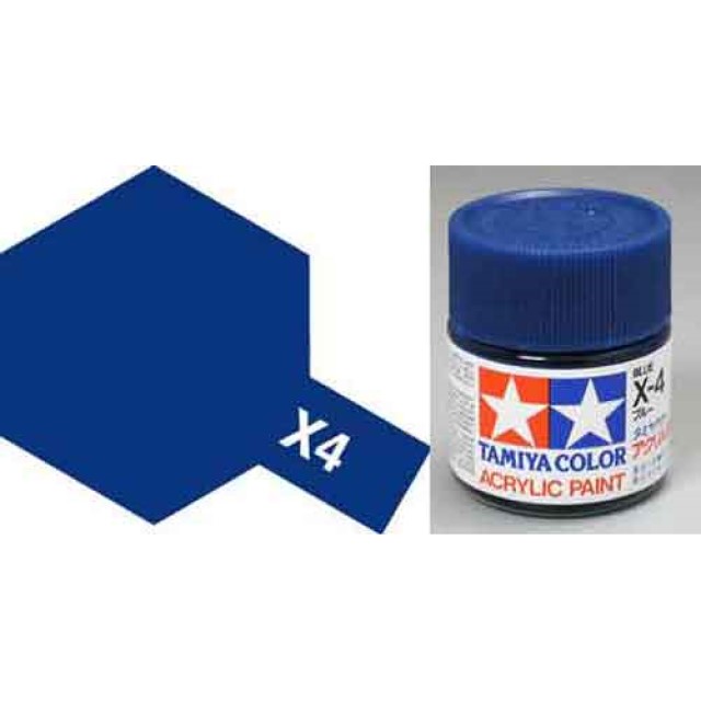 X-4 Blue - Acrylic