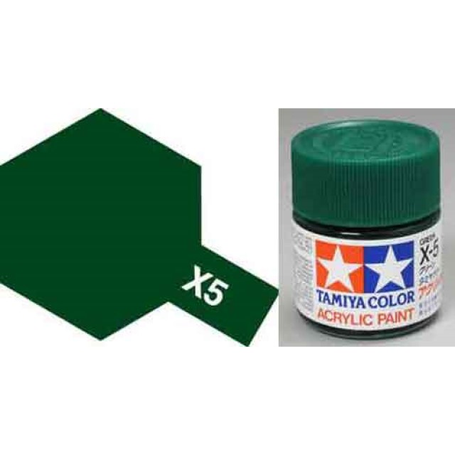 X-5 Green Acrylic