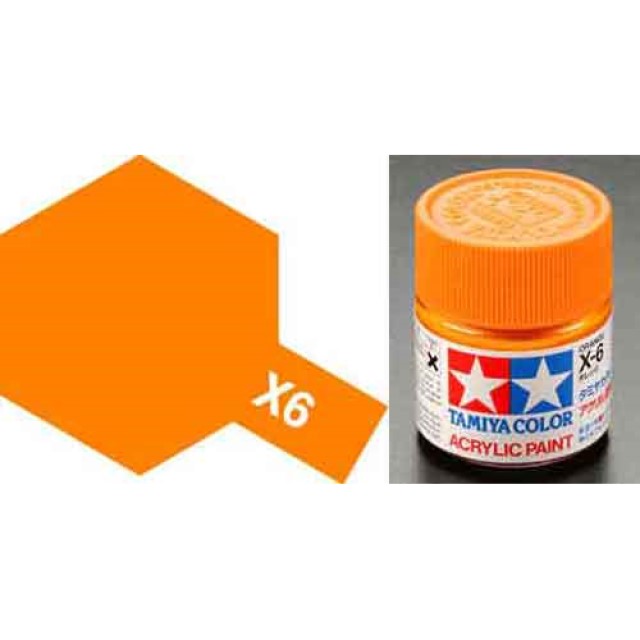 X-6 Orange Acrylic