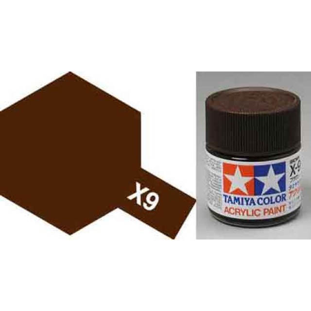 X-9 Brown Acrylic