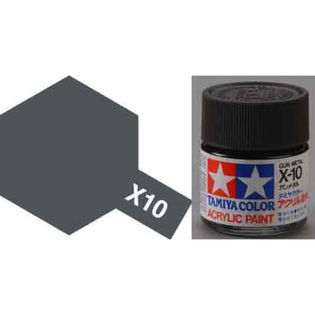X-10 Gun Metal Acrylic