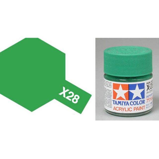 X-28 Park Green Acrylic