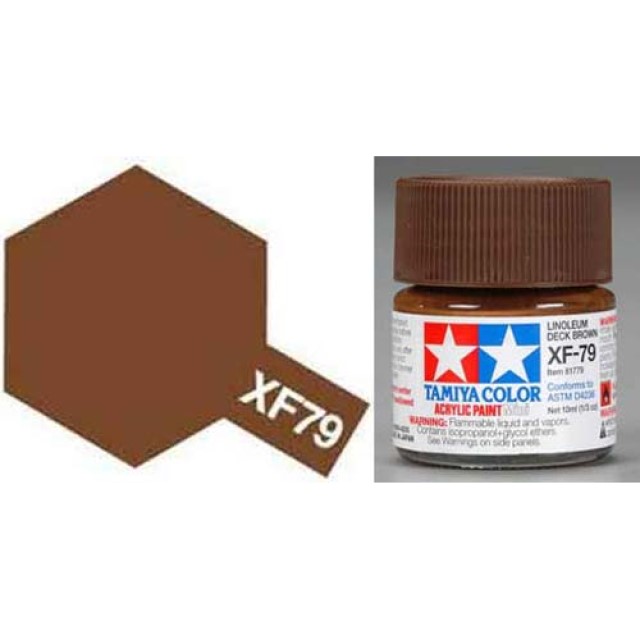 XF-79 Linoleum Deck Brown Acrylic