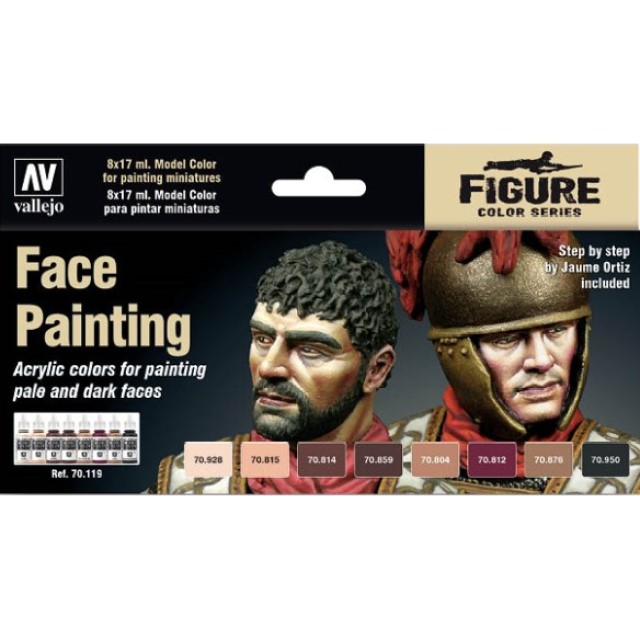 Faces Painting Set (8 Colour Set)
