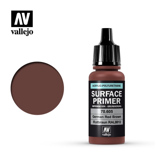 German Red Brown RAL8012 #605