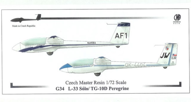 LET L-33 Solo / TG-10D Peregrine (Gliders)