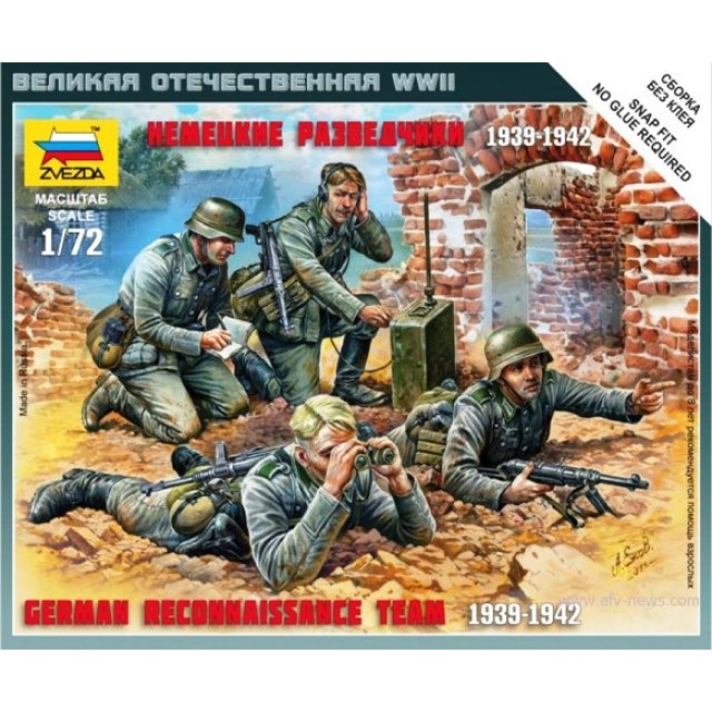 German Reconnaissance Team  "1939 - 42"