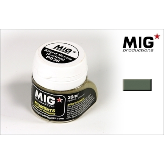 Allied Green (Fading) Pigment